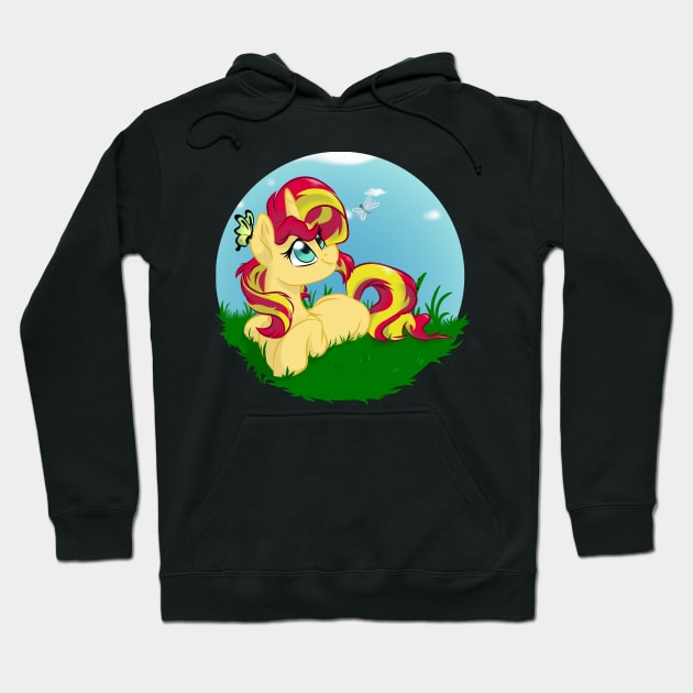 Sunset in the Sun Hoodie by Jenneigh